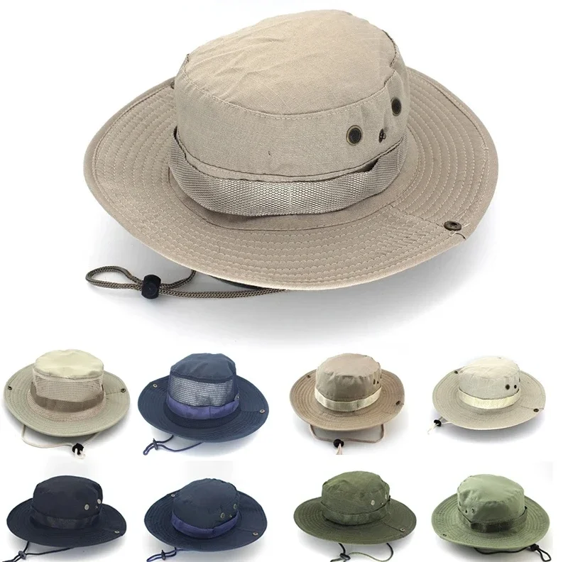 Mens Outdoor Hunting Hats - Men & Women Sun Hat Camouflage
