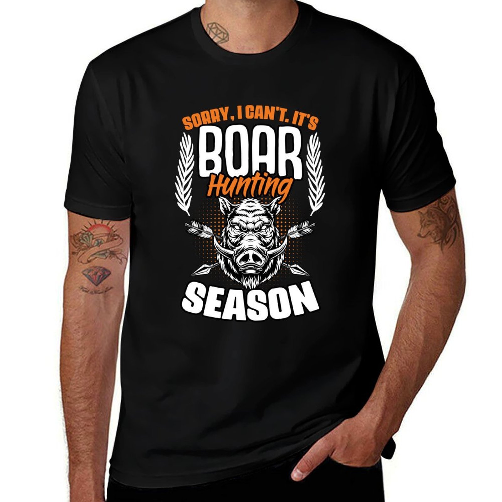 Wildman Hunting & Outdoor - Sorry I Can't Funny Wild Boar