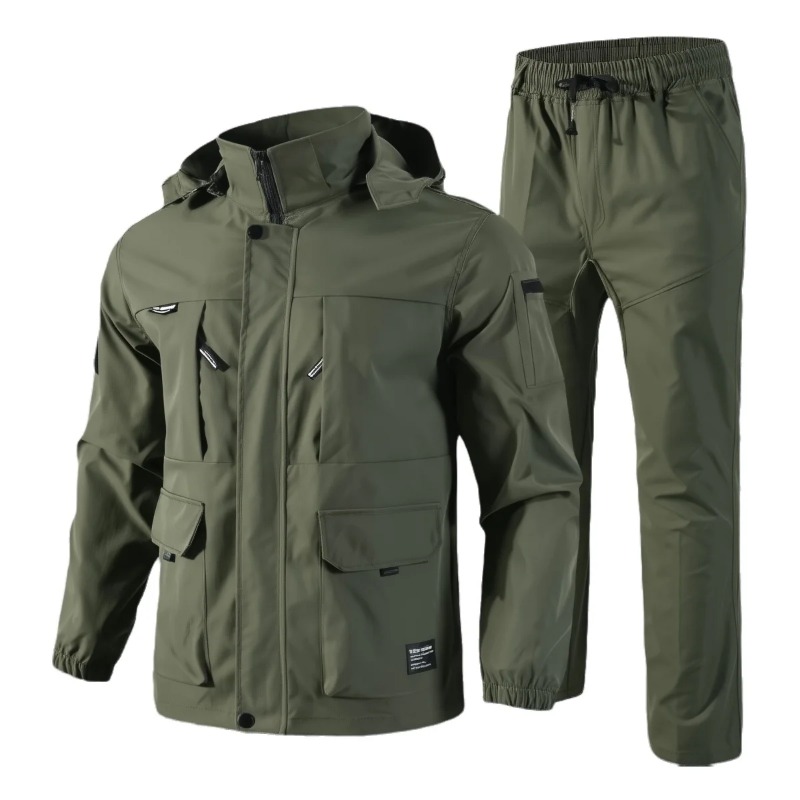 Mens Outdoor Hunting Hats - Men's Waterproof Tactical Sets Spring Autumn
