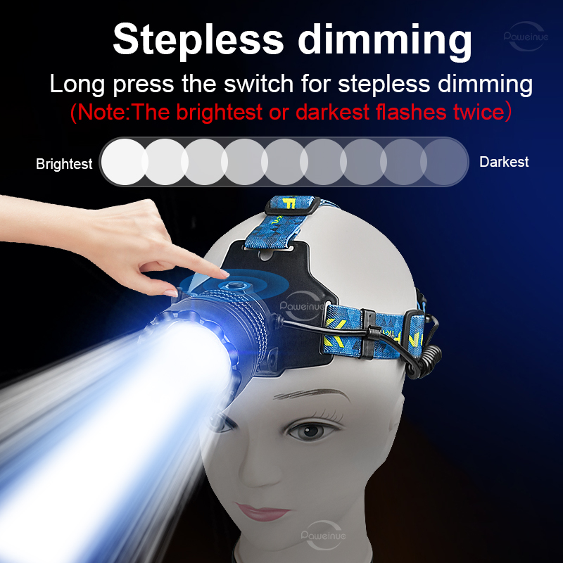 2000W Most Powerful LED Headla - Headlamp Tactical Bright 评论和价格