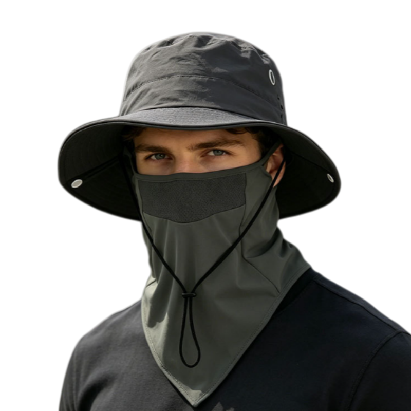 Summer Sun Hats UV Protection  - Mens Outdoor Hunting Hats 评论和价格