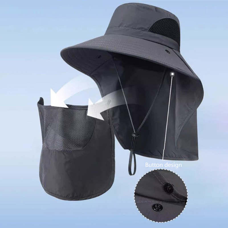 Unisex Summer Sun Hat UV Prote - Mens Outdoor Hunting Hats 评论和价格