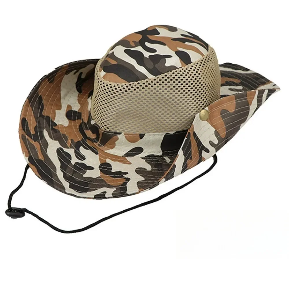 Camouflage Mesh Bucket Hats Wi - Mens Outdoor Hunting Hats 评论和价格