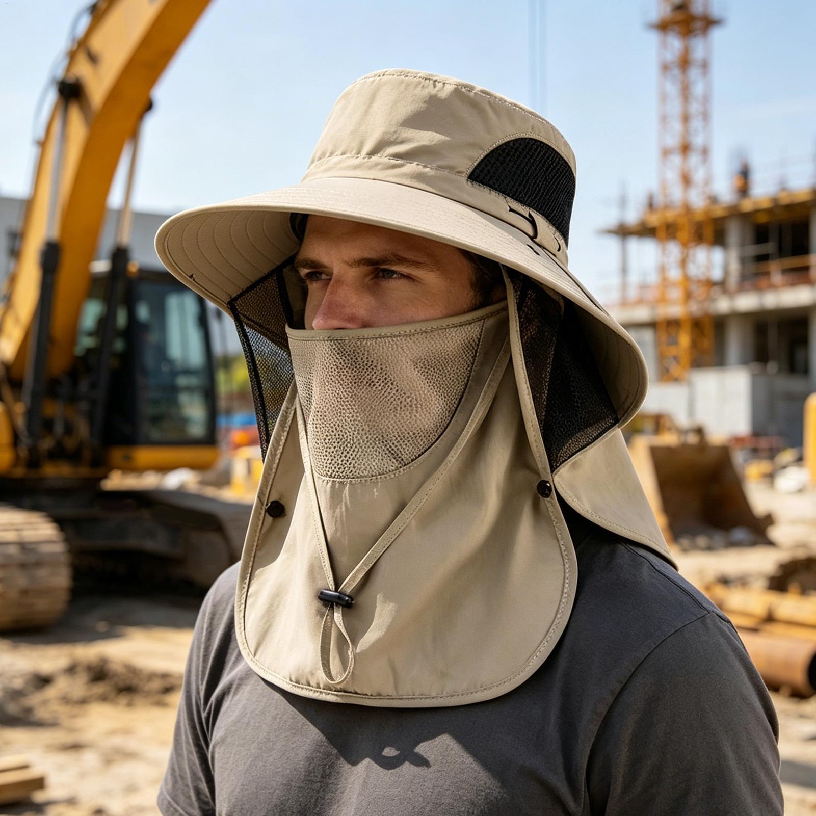 Summer Sun Hats UV Protection  - Mens Outdoor Hunting Hats 评论和价格