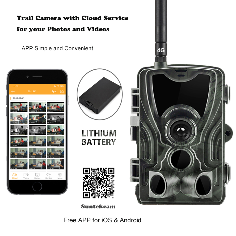 4G APP Control Trail Hunting C - Outdoor Hunting Video Camera 评论和价格