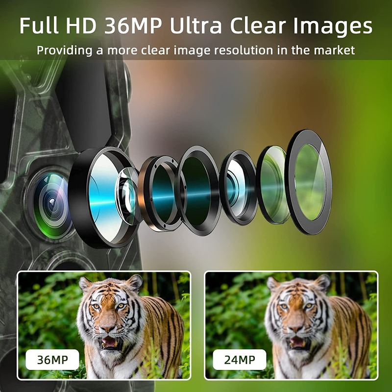 Outdoor Wildlife Camera 4K 36M - Outdoor Hunting Video Camera 评论和价格