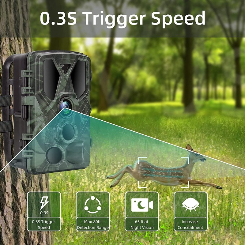 Outdoor Wildlife Camera 4K 36M - Outdoor Hunting Video Camera 评论和价格