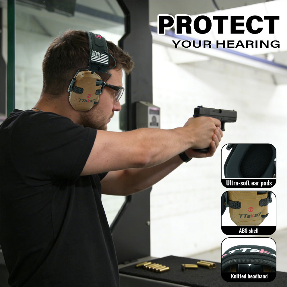 Electronic Shooting Headset He - Shooting Ear Muff 评论和价格