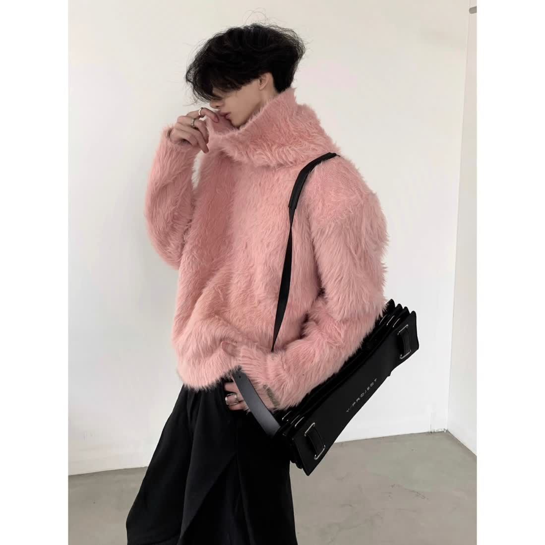 Fur Collar Pullovers Pink Mens - Wildman Hunting & Outdoor 评论和价格
