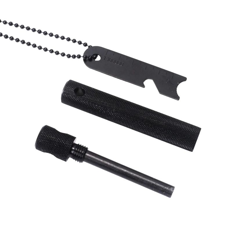 Magnesium Rod with Compass - W - Fire Starter Waterproof 评论和价格