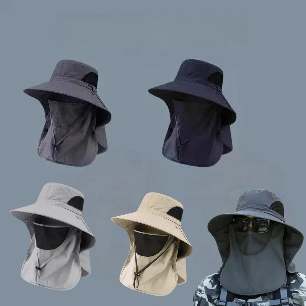 Summer Sun Hats UV Protection  - Mens Outdoor Hunting Hats 评论和价格