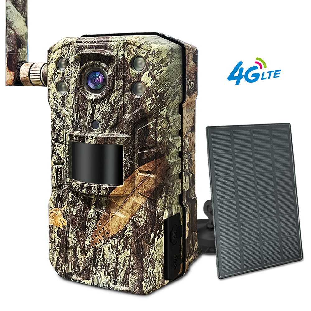 4G LTE Solar Hunting Trail Cam - Outdoor Hunting Video Camera 评论和价格