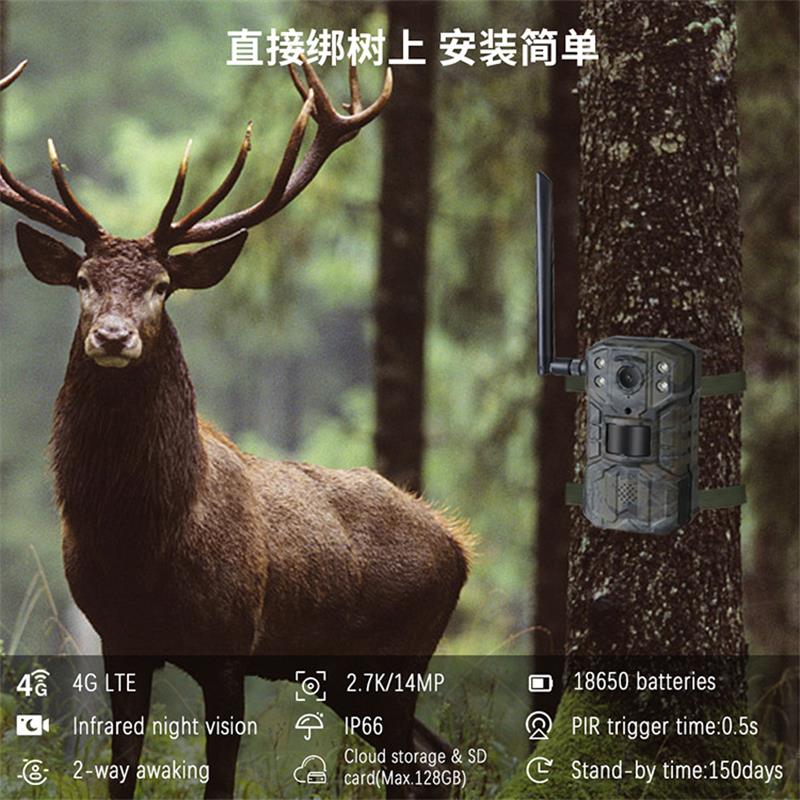 4G LTE Solar Hunting Trail Cam - Outdoor Hunting Video Camera 评论和价格