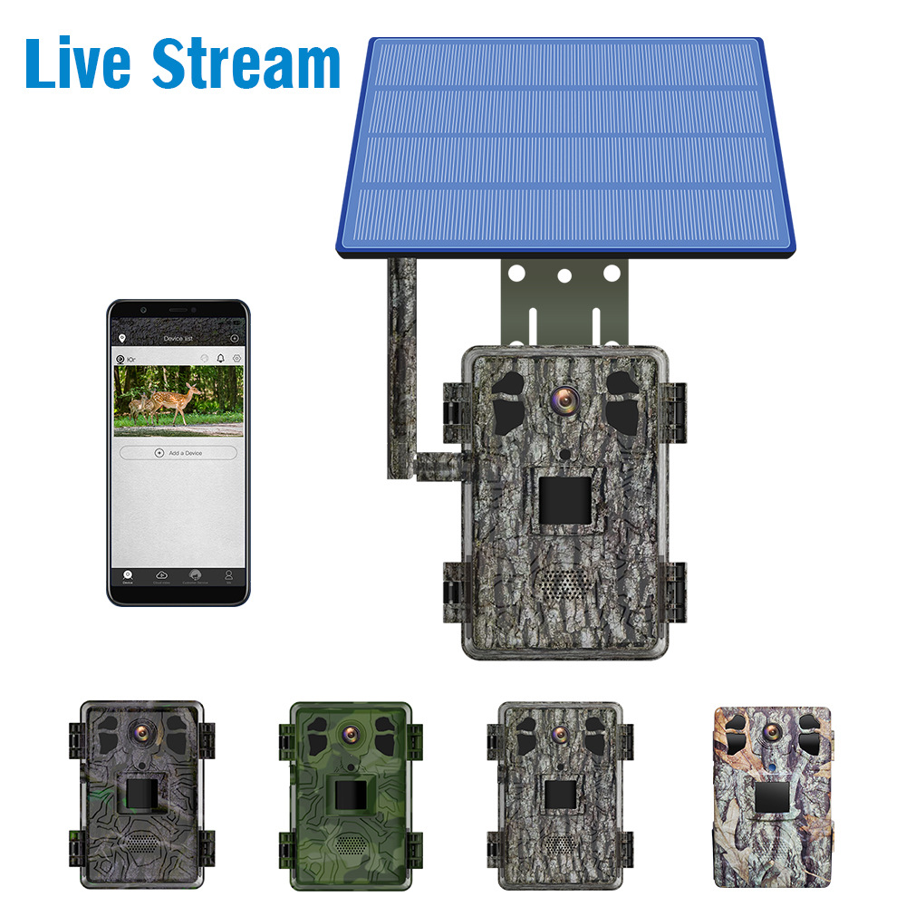 4G LTE Solar Hunting Trail Cam - Outdoor Hunting Video Camera 评论和价格