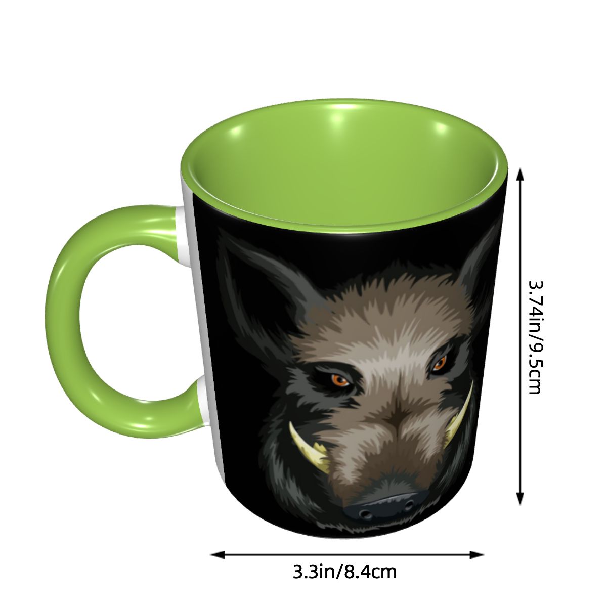 Funny Wild Pig Hunting Mug Fun - Wildman Hunting & Outdoor 评论和价格