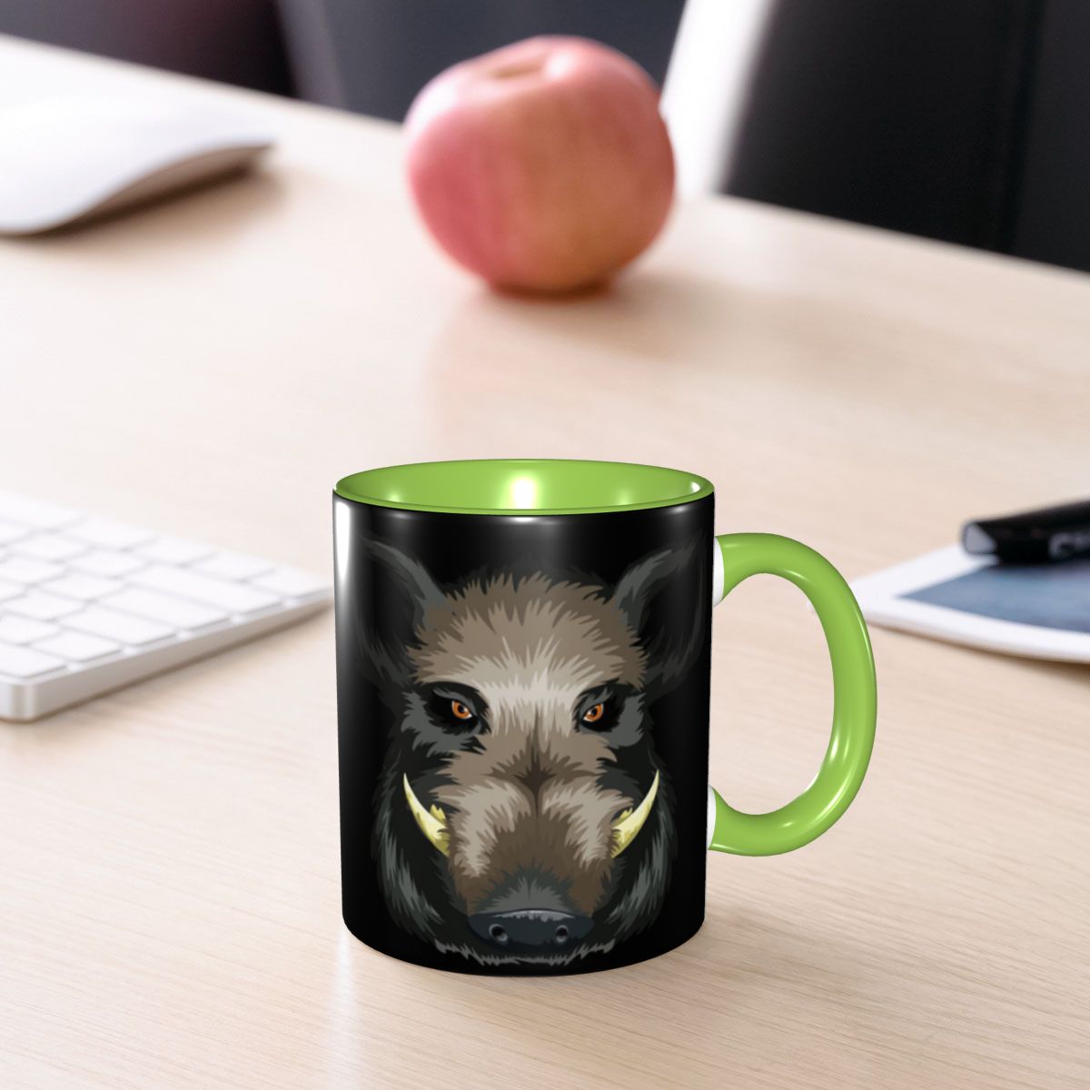 Funny Wild Pig Hunting Mug Fun - Wildman Hunting & Outdoor 评论和价格