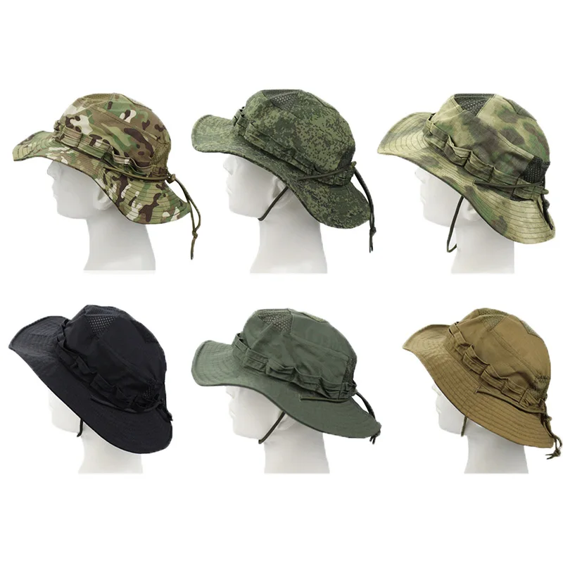 FG atacs Camouflage Boonie Hat - Mens Outdoor Hunting Hats 评论和价格