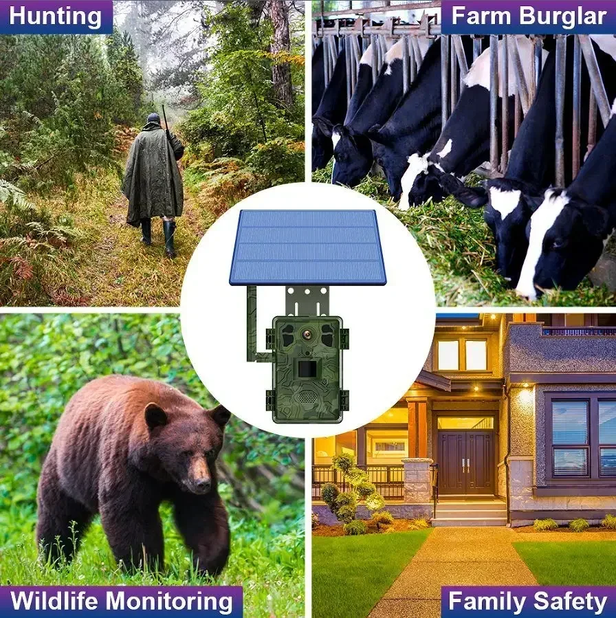 Solar Hunting Camera Mobile Re - Outdoor Hunting Video Camera 评论和价格