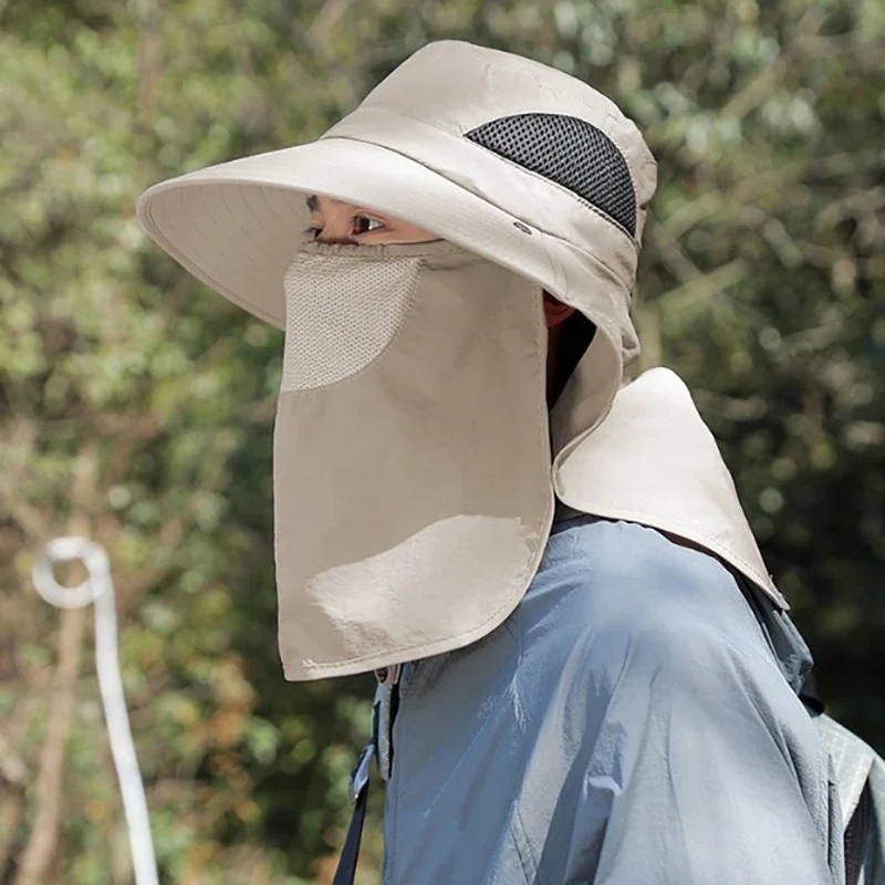 Summer Sun Hats UV Protection  - Mens Outdoor Hunting Hats 评论和价格