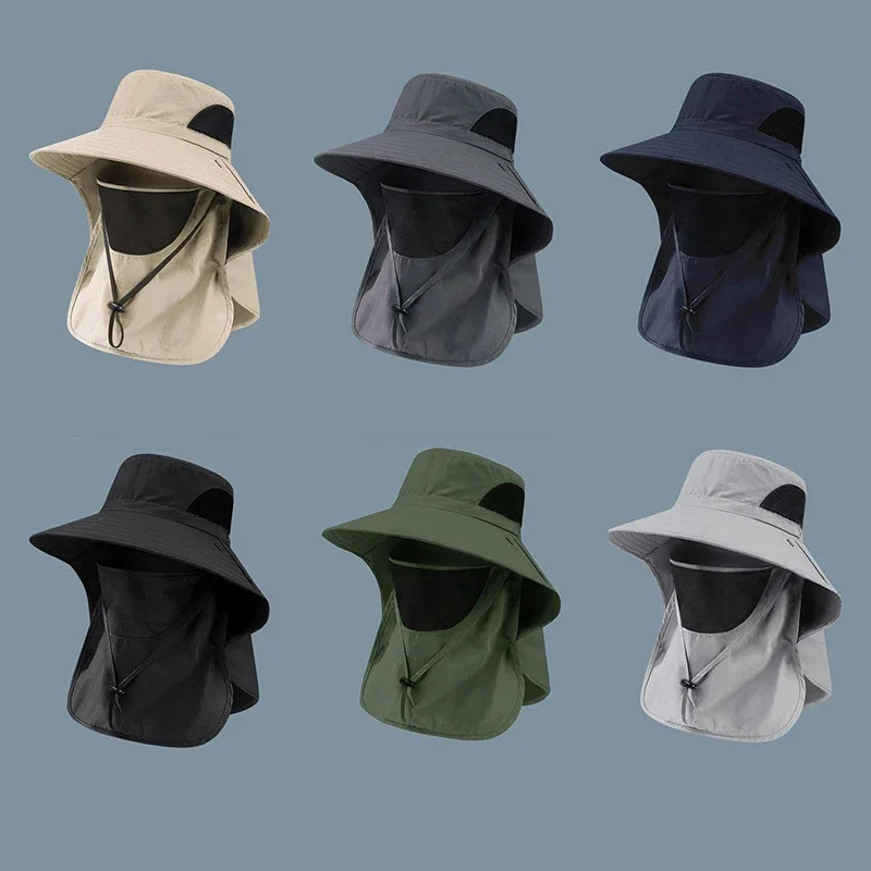 Summer Sun Hats UV Protection  - Mens Outdoor Hunting Hats 评论和价格