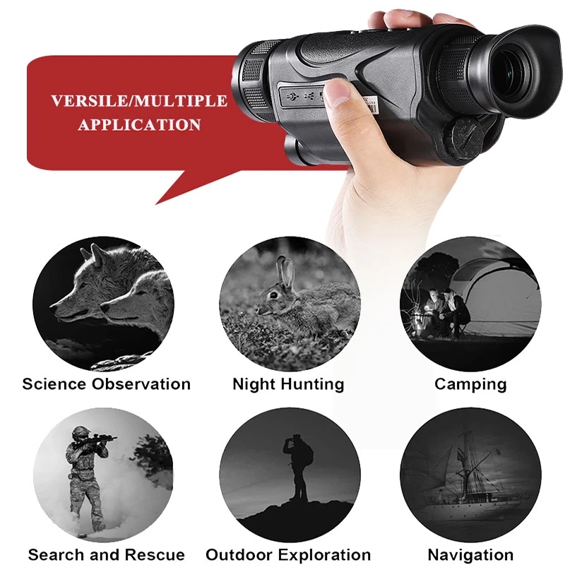 HD Digital Night Vision Monocu - Outdoor Hunting Video Camera 评论和价格