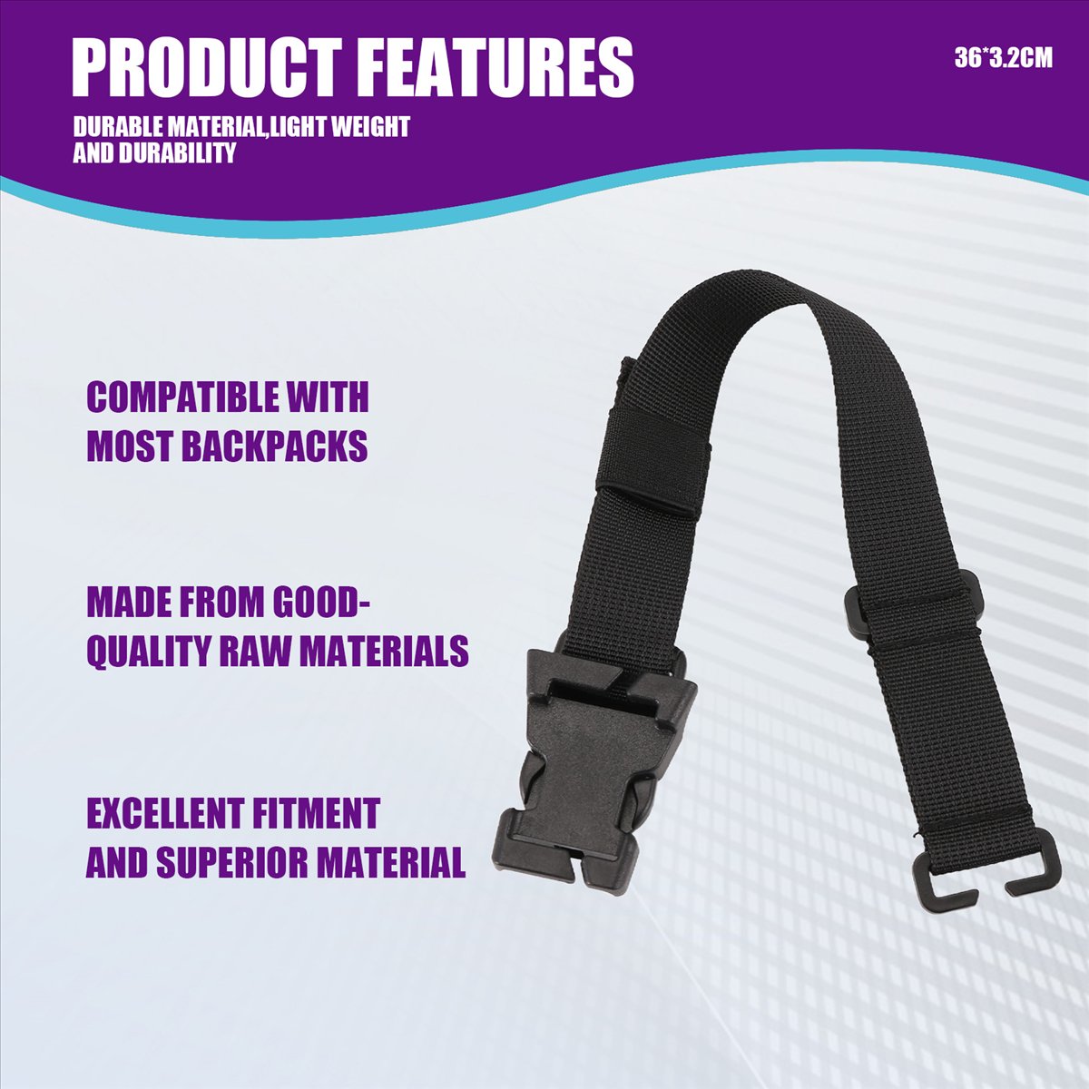 [MEGAL SALE]4Pcs Molle Straps  - Outdoor Hunting Backpack 评论和价格
