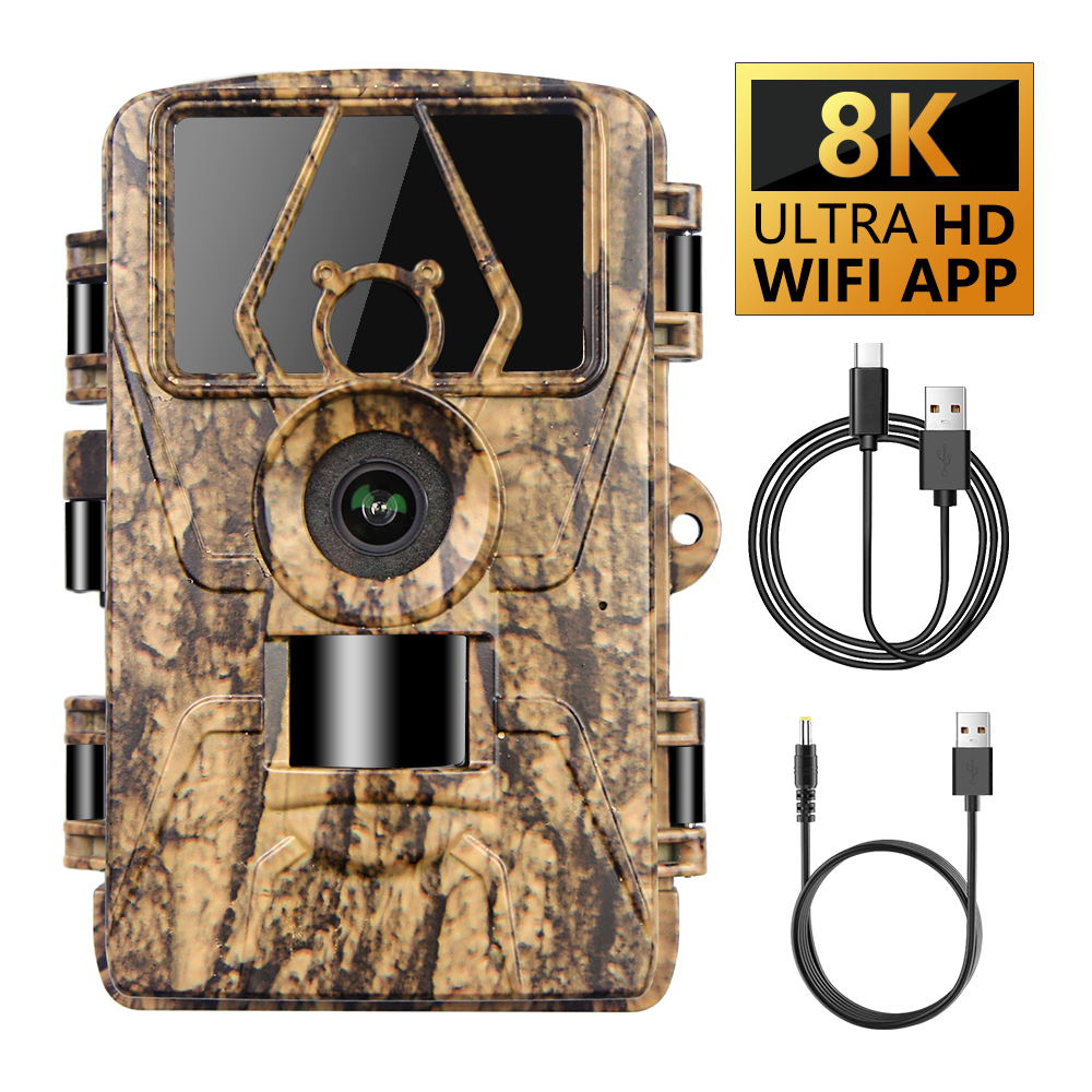 PR801W Ultra Clear 8K Video 60 - Outdoor Hunting Video Camera 评论和价格