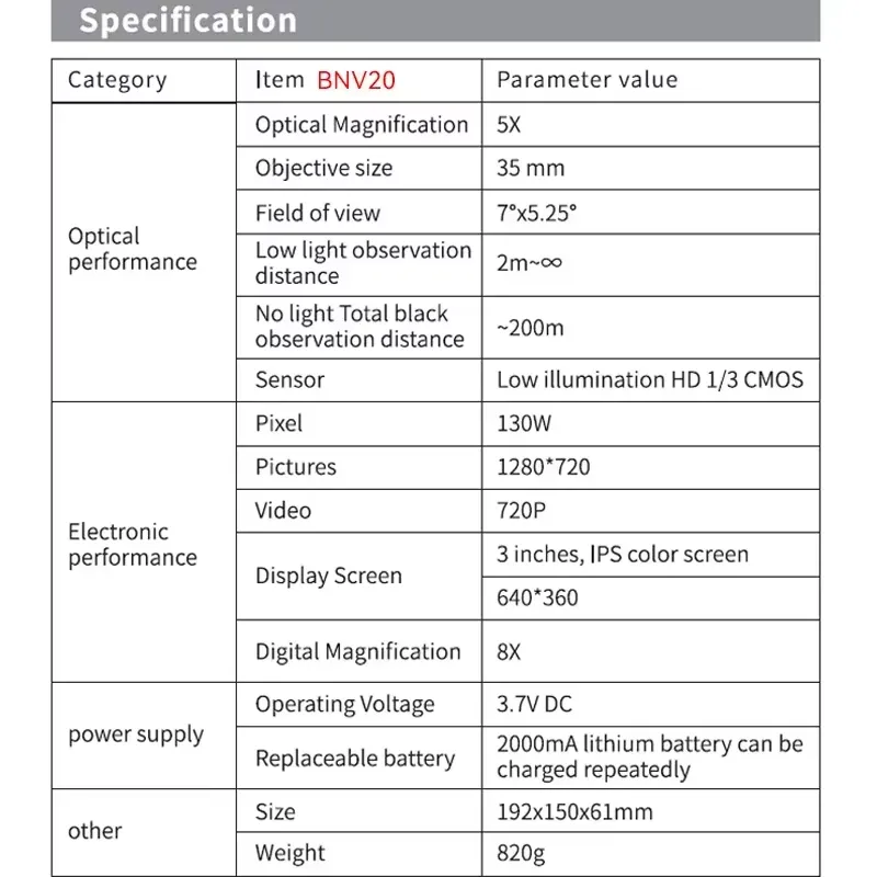 Brand For Digital Night Vision - Hunting Outdoor Brand 评论和价格